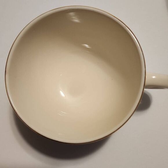 Homer Laughlin Golden Wheat Vintage 22k Set of 4 Tea Cups - Picture 5 of 15